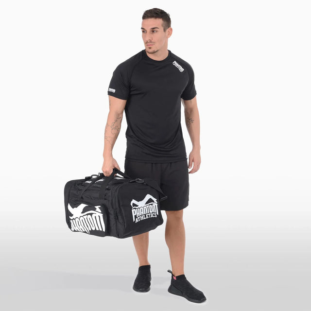 Phantom Sporttas 'Team' - Zwart/Wit - Sporttas
