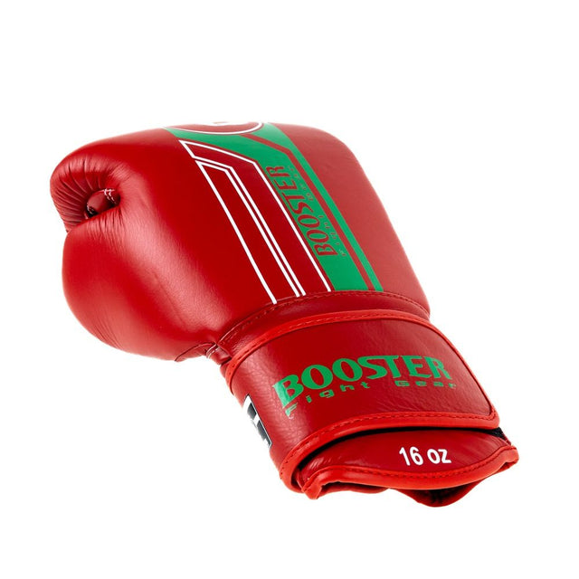 Mănuși de box Booster V9 'Morocco' – Roșu/Verde