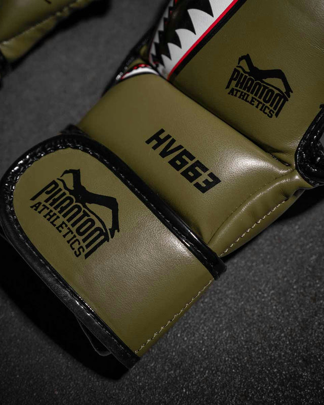 Phantom Athletics MMA sparringshandsker Fight Squad - Legergrøn