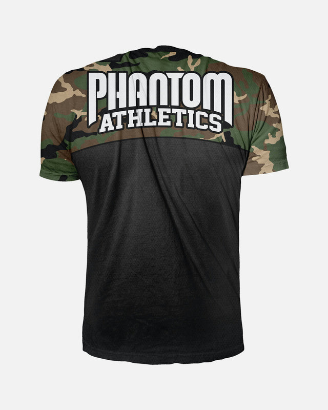 Phantom Athletics Trainingsshirt EVO Camo – Woodland