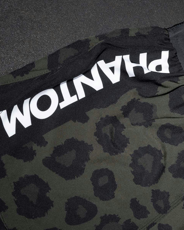 Phantom Athletics MMA-Shorts Fusion – Jaguar Militärgrün