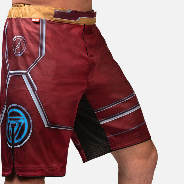 Marvel MMA-shorts Iron Man - Rød