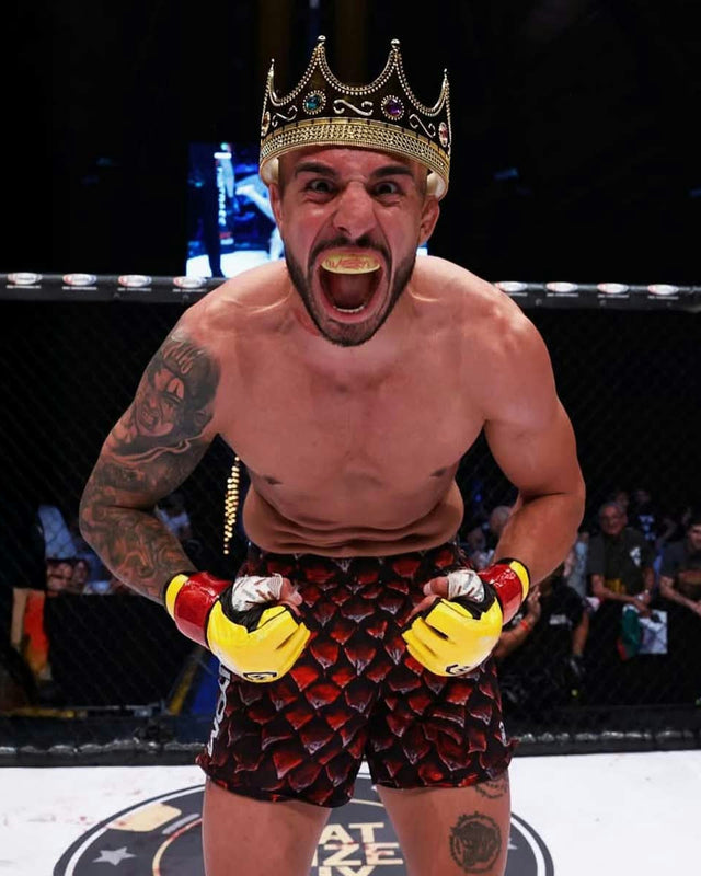 Phantom Athletics MMA-shorts Fusion - Red Dragon