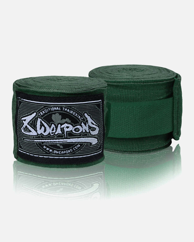 8 WEAPONS Hand wraps 5 m - Dark green