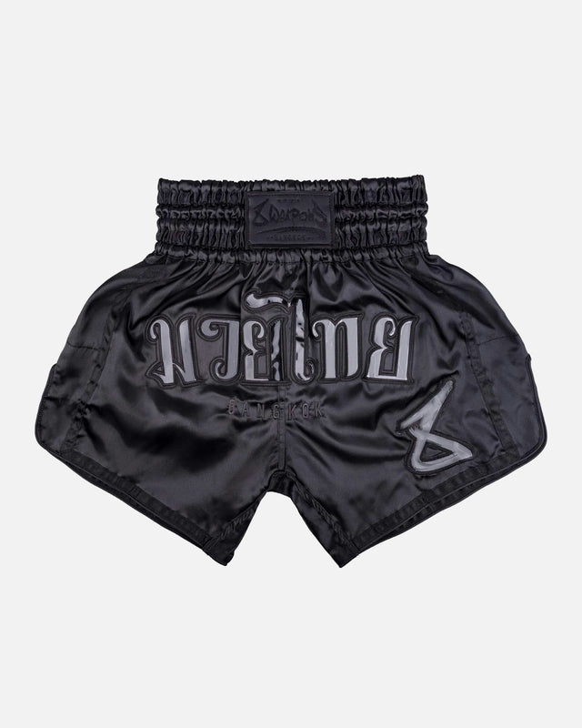 Shorts de Muay Thai 8 WEAPONS Bangkok – Noir