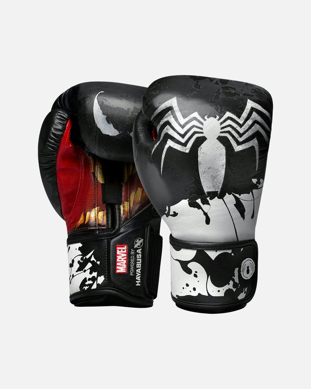Gants de boxe Hayabusa x Marvel Venom – Noir/Blanc