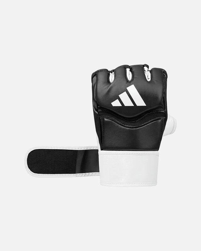Mănuși MMA de grappling Adidas Traditional – Negru/Alb