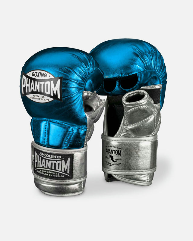 Phantom Athletics MMA-Handschuhe Mexico – Hellblau/Silber