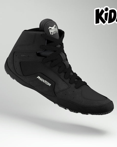 Ghete de lupte Phantom Athletics Tactic Copii – Negru
