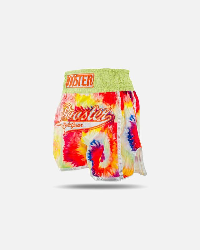 Shorts de Muay Thai Booster TBT Swirl – Jaune