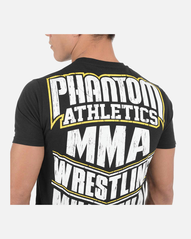 Phantom Athletics T-Shirt MMA Sports – Sort