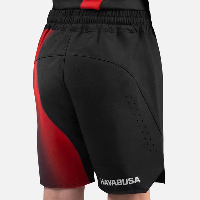 Pantaloncini MMA Hayabusa Apex Nova – Bambini – Rosso