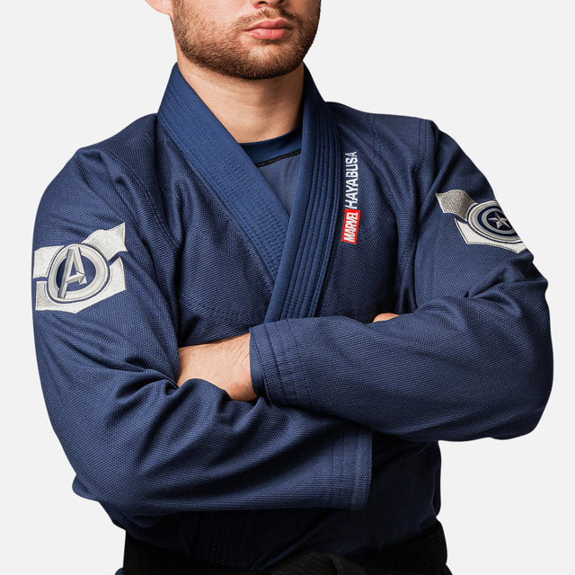 Marvel BJJ-gi Captain America – Blå