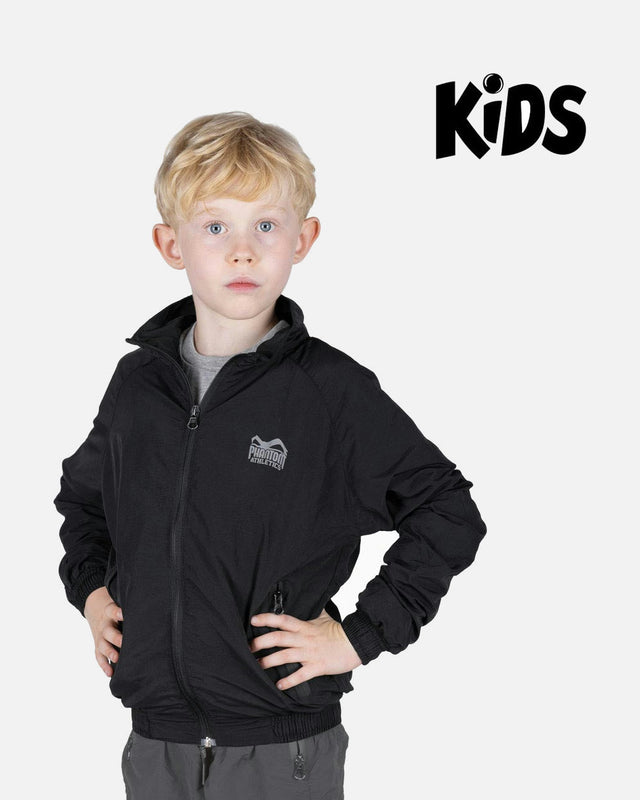 Dětský tréninkový kabát Phantom Athletics DMC – Černý
