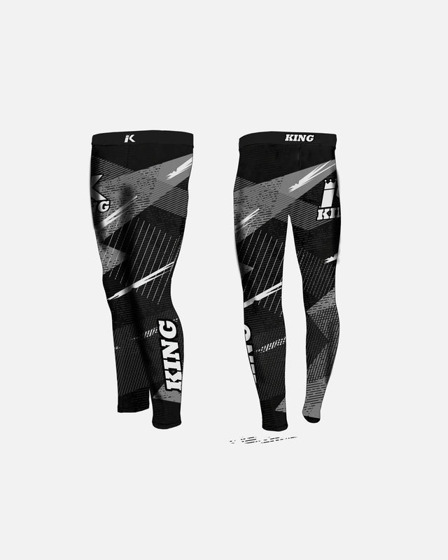 Spodenki kompresyjne King Pro Boxing Shadow 1 – Czarne