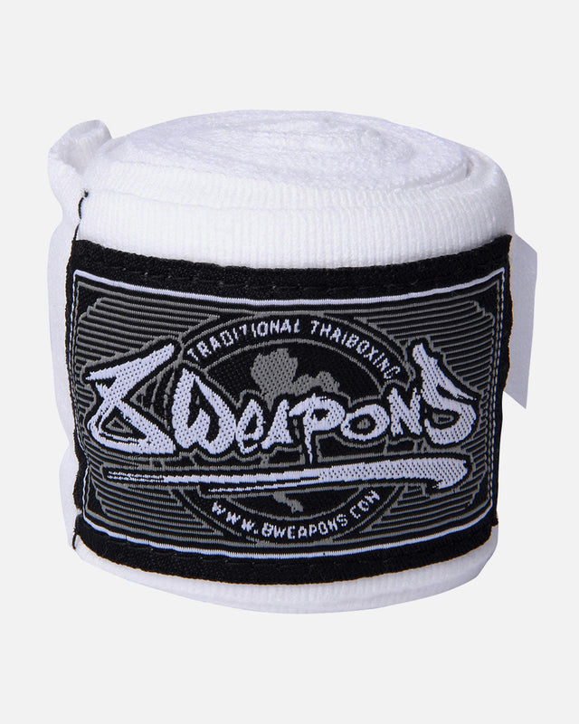 8 WEAPONS Hand wraps – White