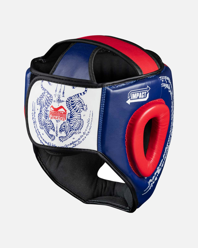 Casco da boxe Phantom Athletics Muay Thai – Blu