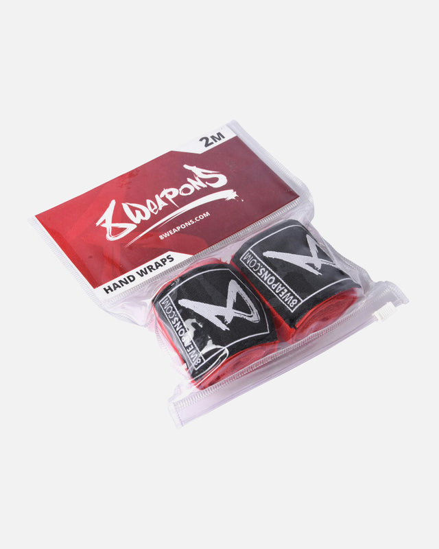 Bandaje de box 8 WEAPONS – Roșu