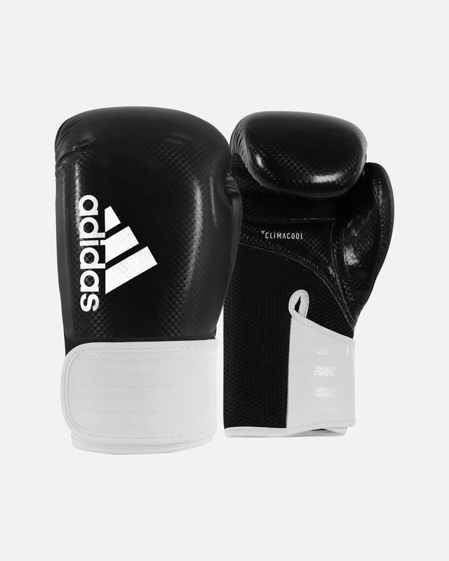Mănuși de box Adidas Hybrid 65 – Negru/Alb