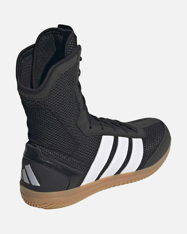Ghete de box Adidas Box Hog Wide – Negru/Alb