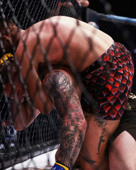 Phantom Athletics MMA-shorts Fusion - Red Dragon