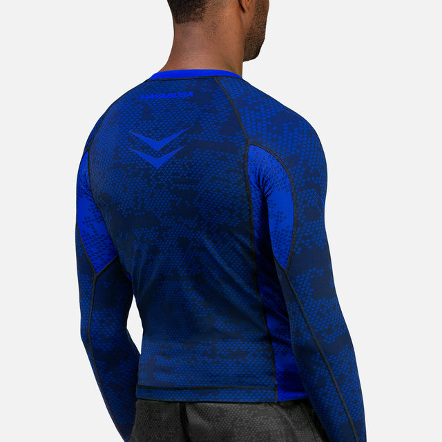 Rashguard Hayabusa Ranked Manches longues – Bleu