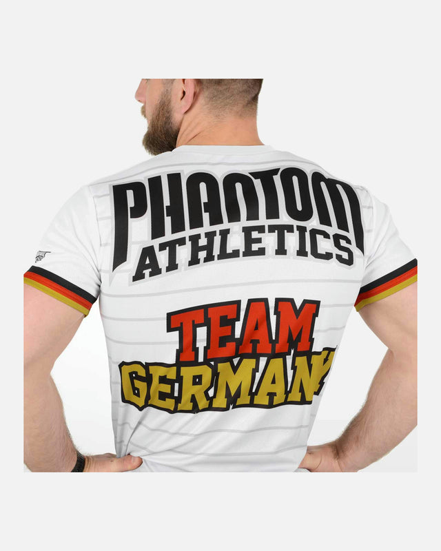 T-shirt de treino Phantom Athletics EVO Germany Classic – Branco