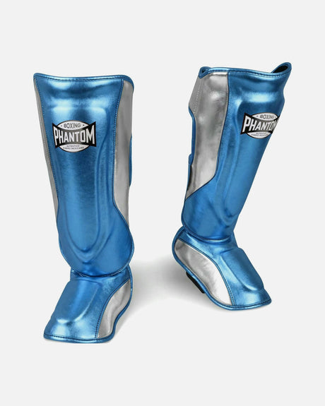 Phantom Athletics Shin guards Mexico – Light blue/Silver