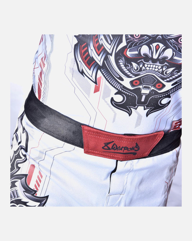 Rashguard 8 WEAPONS Samurai 2.0 – Bianco/Rosso