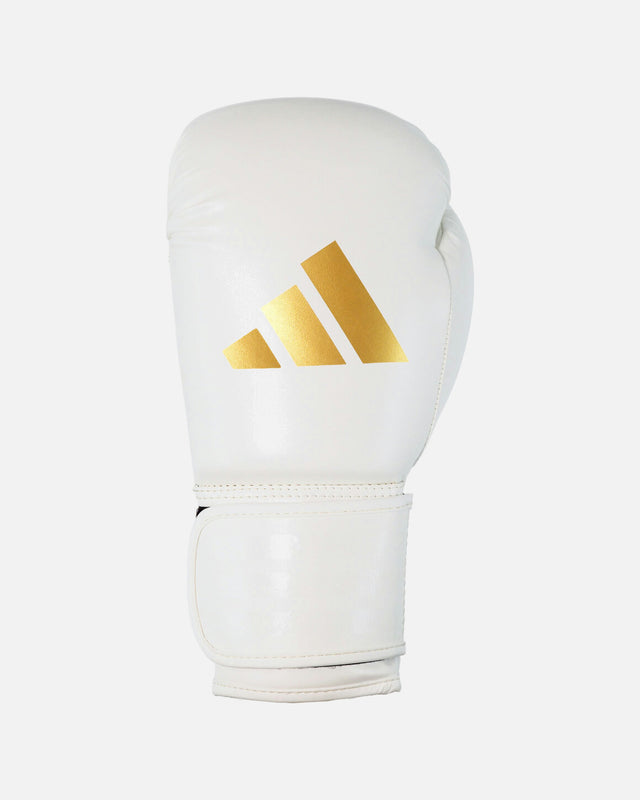 Luvas de boxe Adidas Speed 50 – Branco/Ouro