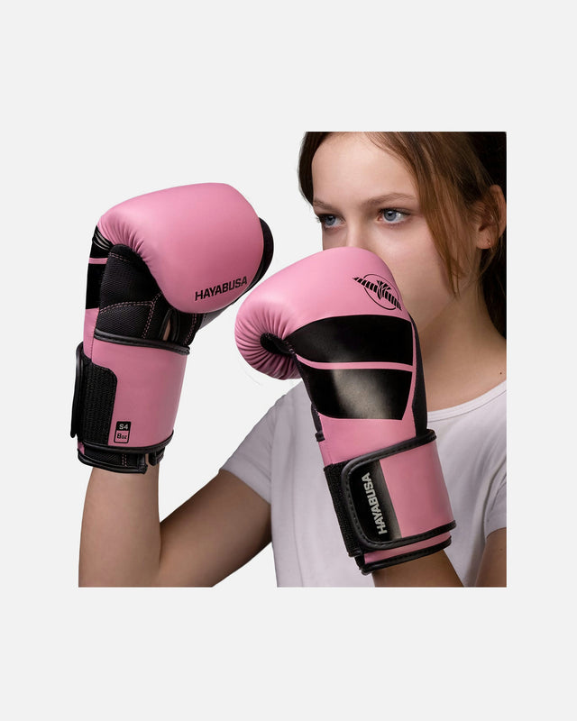 Gants de boxe Hayabusa S4 Enfant – Rose