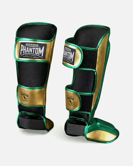 Phantom Athletics Shin guards Mexico – Green/Gold