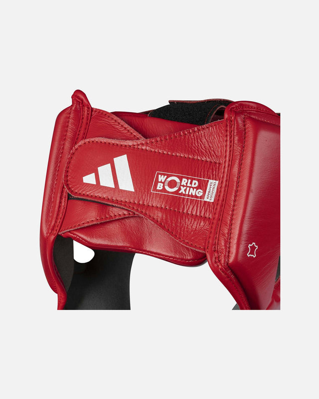 Casque de boxe Adidas World Boxing – Rouge