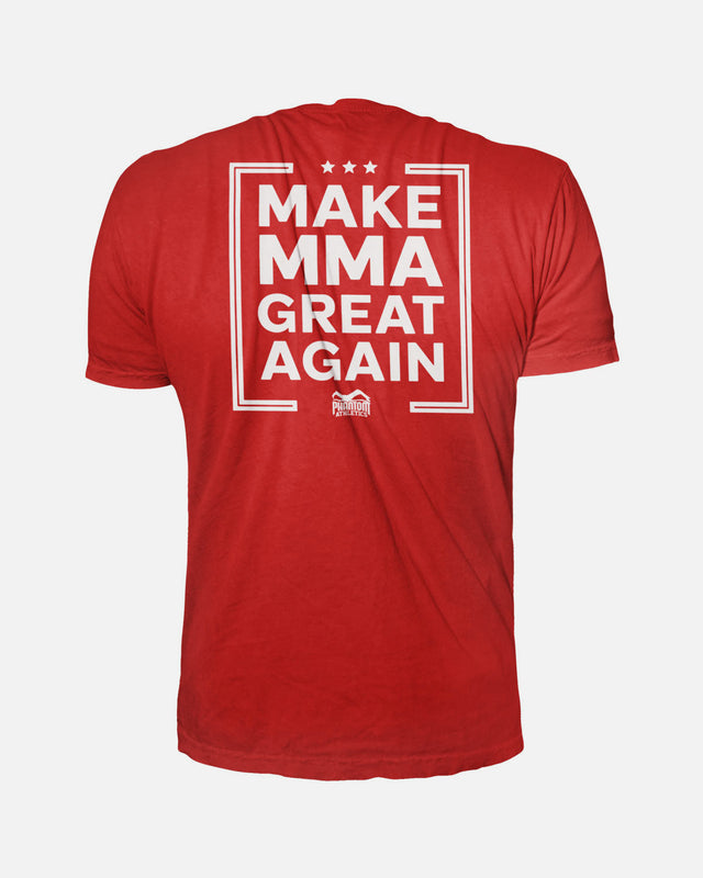 Phantom Athletics T-shirt Make MMA Great Again – Röd