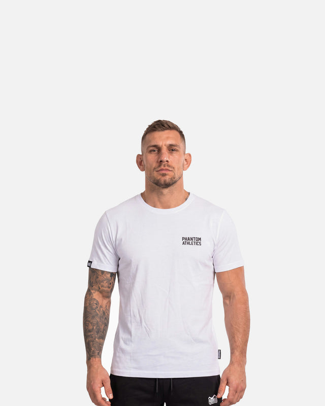 Tricou Phantom Athletics Serpent – Alb