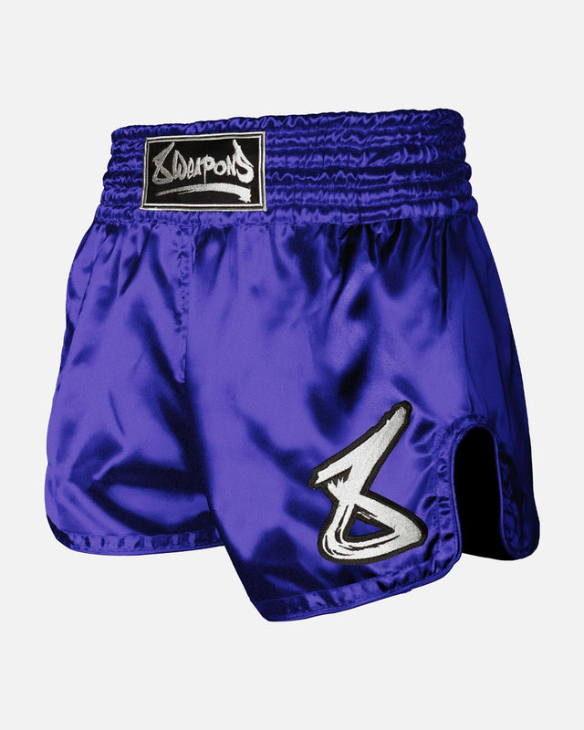 Spodenki Muay Thai 8 WEAPONS Strike – Fioletowe