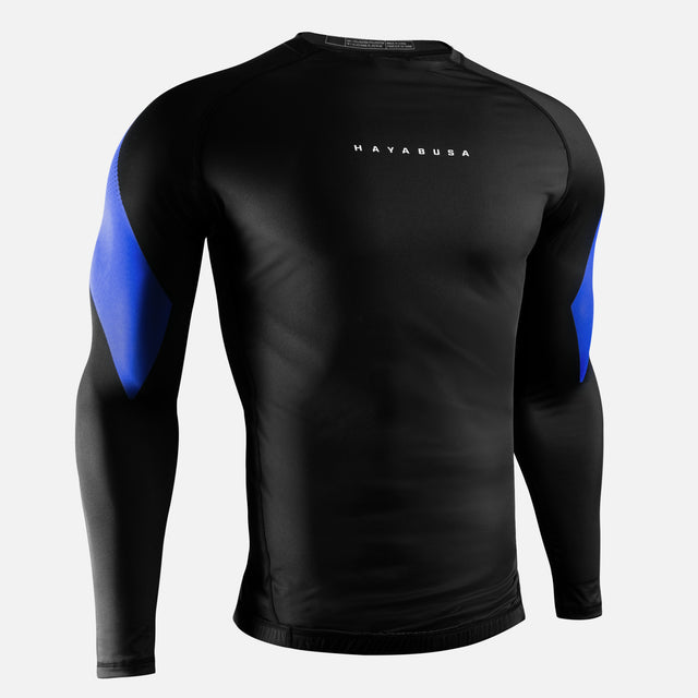 Hayabusa Rashguard Pro Ranked Långärmad – Blå