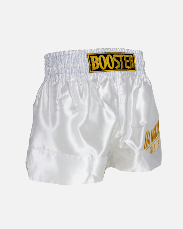 Shorts de Muay Thai Booster Bangkok – Blanc