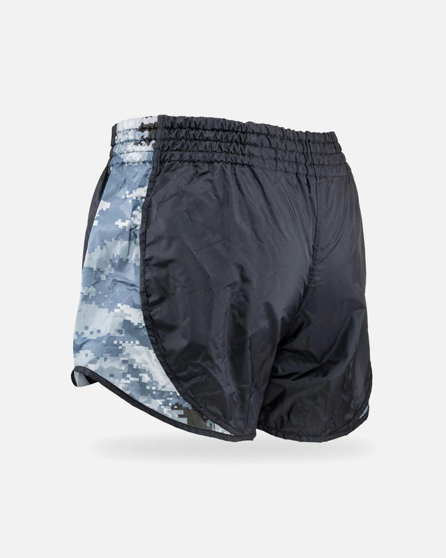 Booster Muay-Thai-Shorts Retro Hybrid – Grau