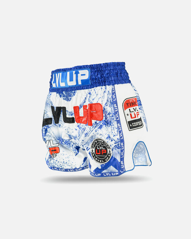 LVL UP Muay Thai shorts Stadium – Blå