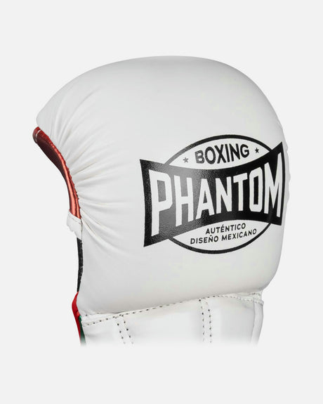 MMA rukavice Phantom Athletics Mexico – Bílá/Zelená/Červená