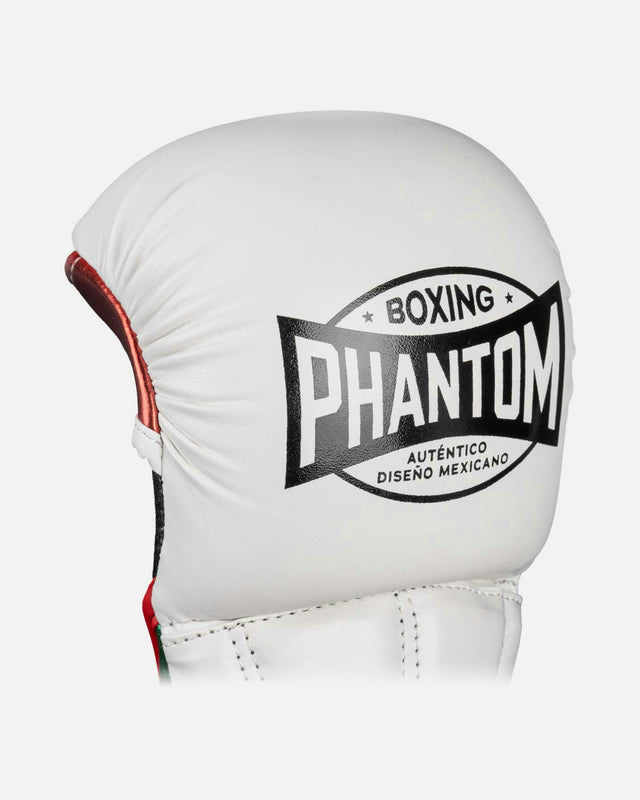 Phantom Athletics MMA-handskar Mexico – Vit/Grön/Röd