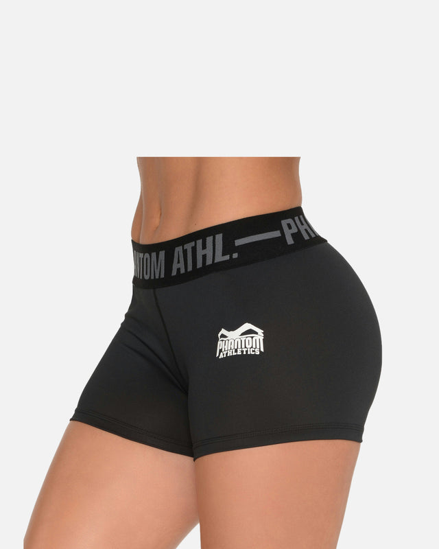 Pantaloncini a compressione Phantom Athletics Eclipse – Nero