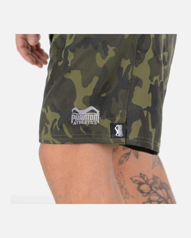 Shorts d'entraînement Phantom Athletics Shadow – Camo léger