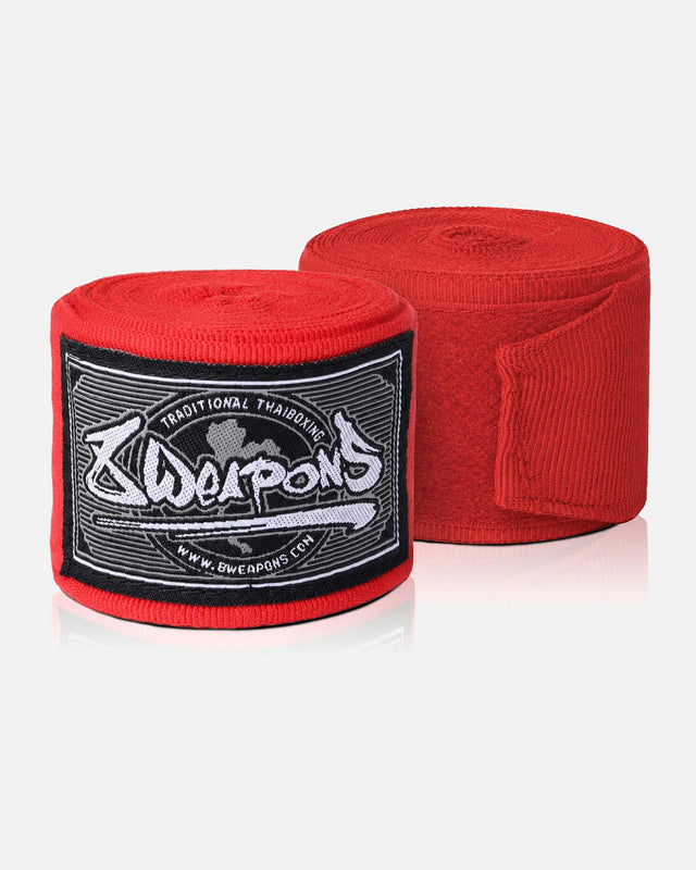 Bandes de boxe 8 WEAPONS – Rouge