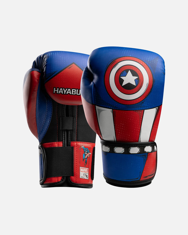 Hayabusa Boxningshandskar Captain America - Röd/Vit/Blå