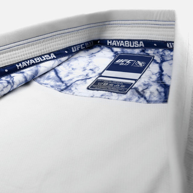 Kimono de BJJ Hayabusa x UFC Gi Chaqueta Lightweight para mujer – Blanco