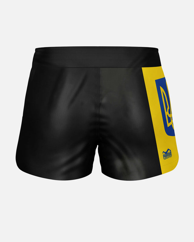 Phantom Athletics MMA-shorts Fusion-R Team Ukraine - Blå/Gul