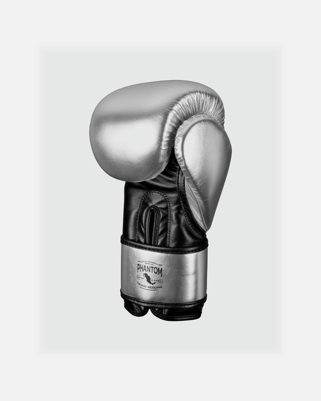 Phantom Athletics Boxhandschuhe Mexico – Silber/Schwarz