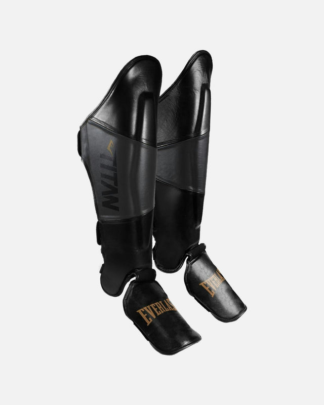 Tibiere Everlast Titan Pro Striking – Negru